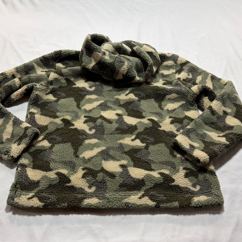 Vintage Unionbay Sherpa size medium 1/4 zip pullover - Picture 8 of 9